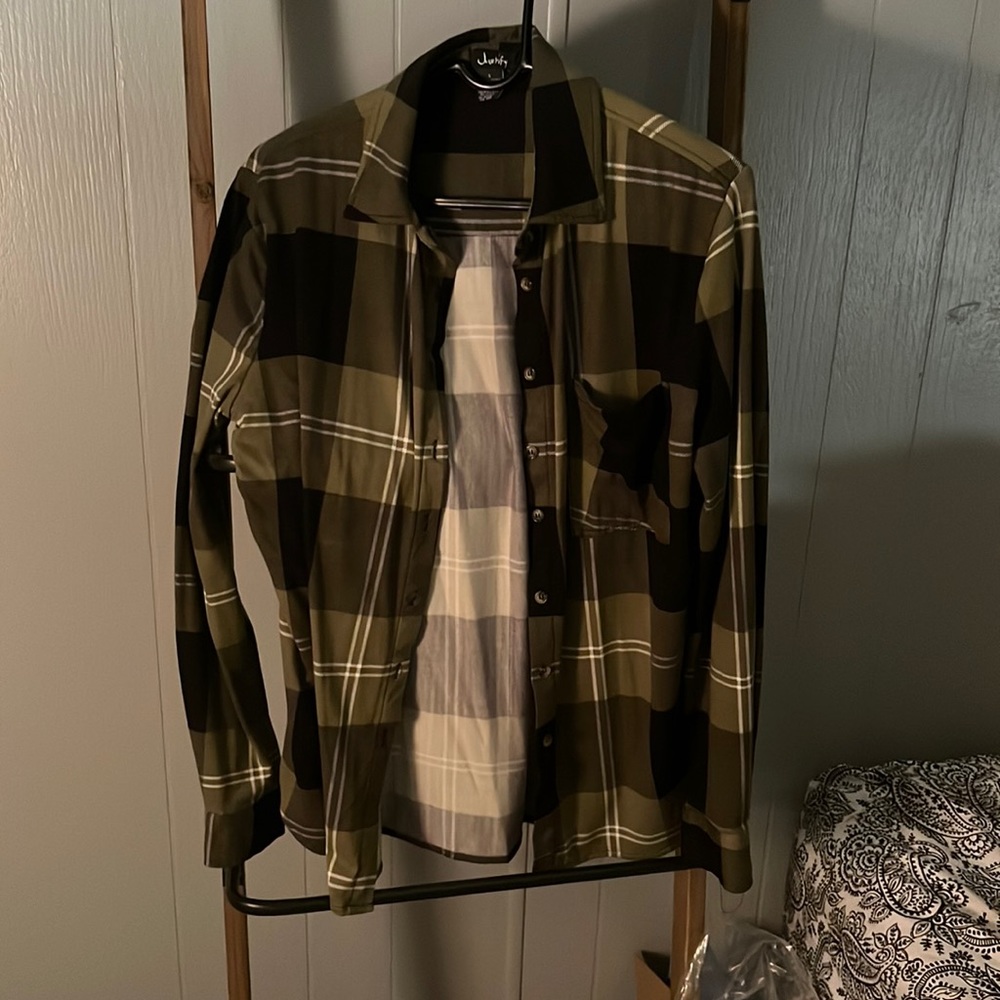 Only worn a couple times! No stains or tears! No buttons missing